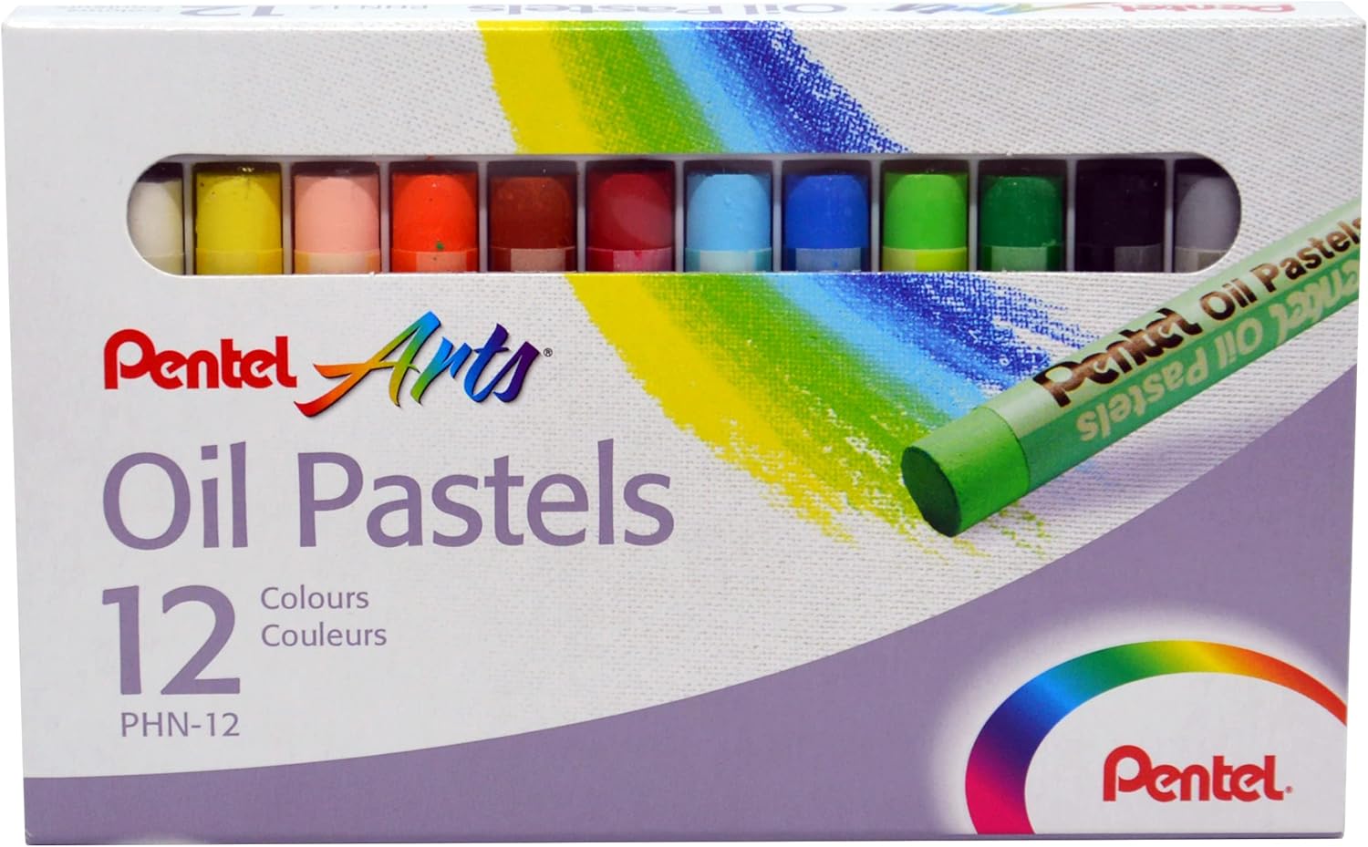 Pentel Oil Pastel Set (Pack of 12)