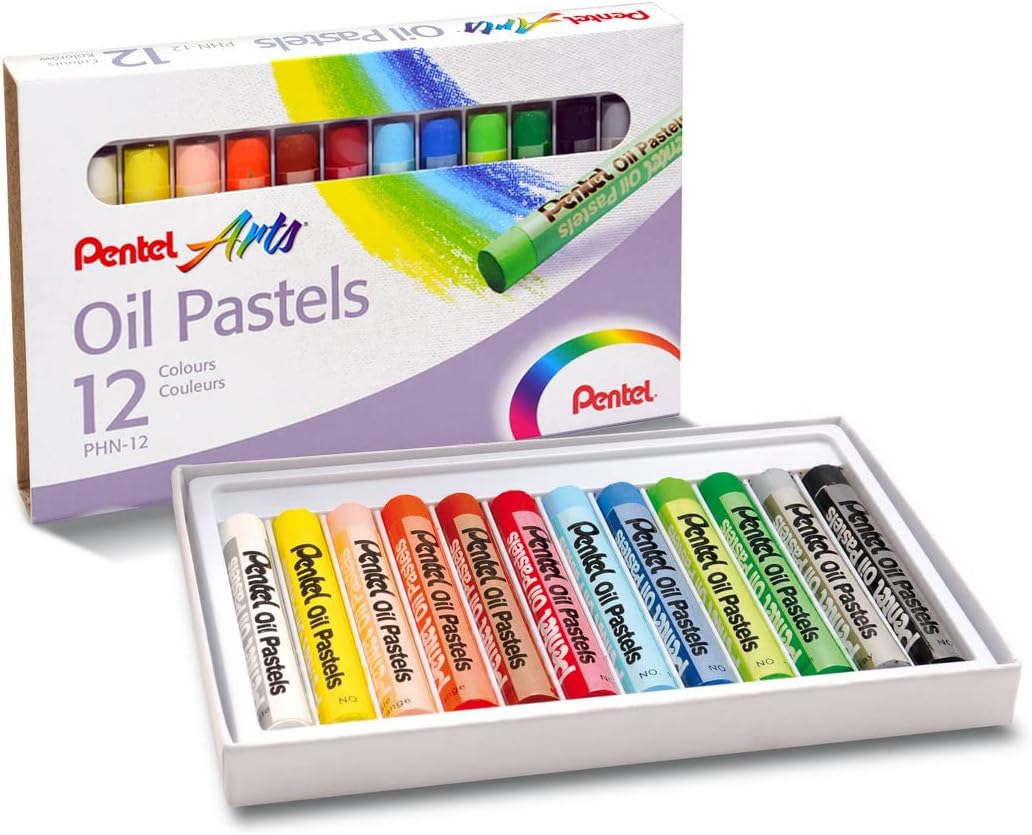 Pentel Oil Pastels 50/Pkg-Assorted Colors - Image 2
