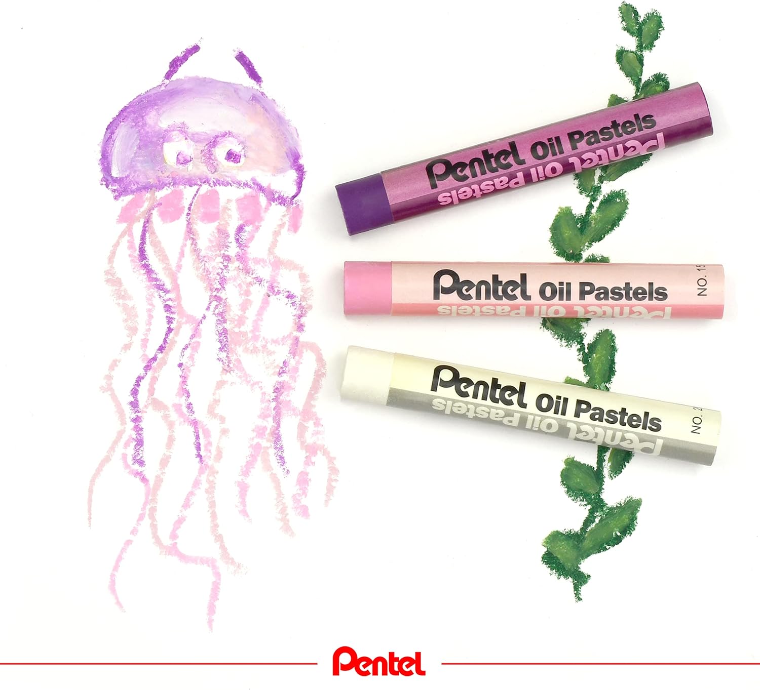 Pentel Oil Pastel Set (Pack of 12) - Image 8