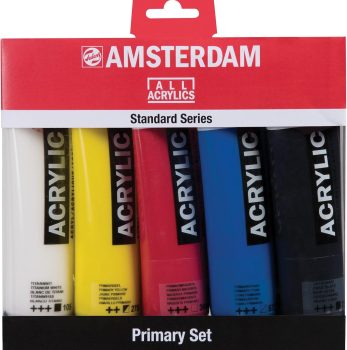 Amsterdam Standard Series acrylics primary set 5x 120 ml