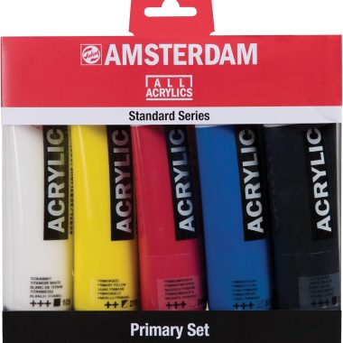 Amsterdam Standard Series acrylics primary set 5x 120 ml